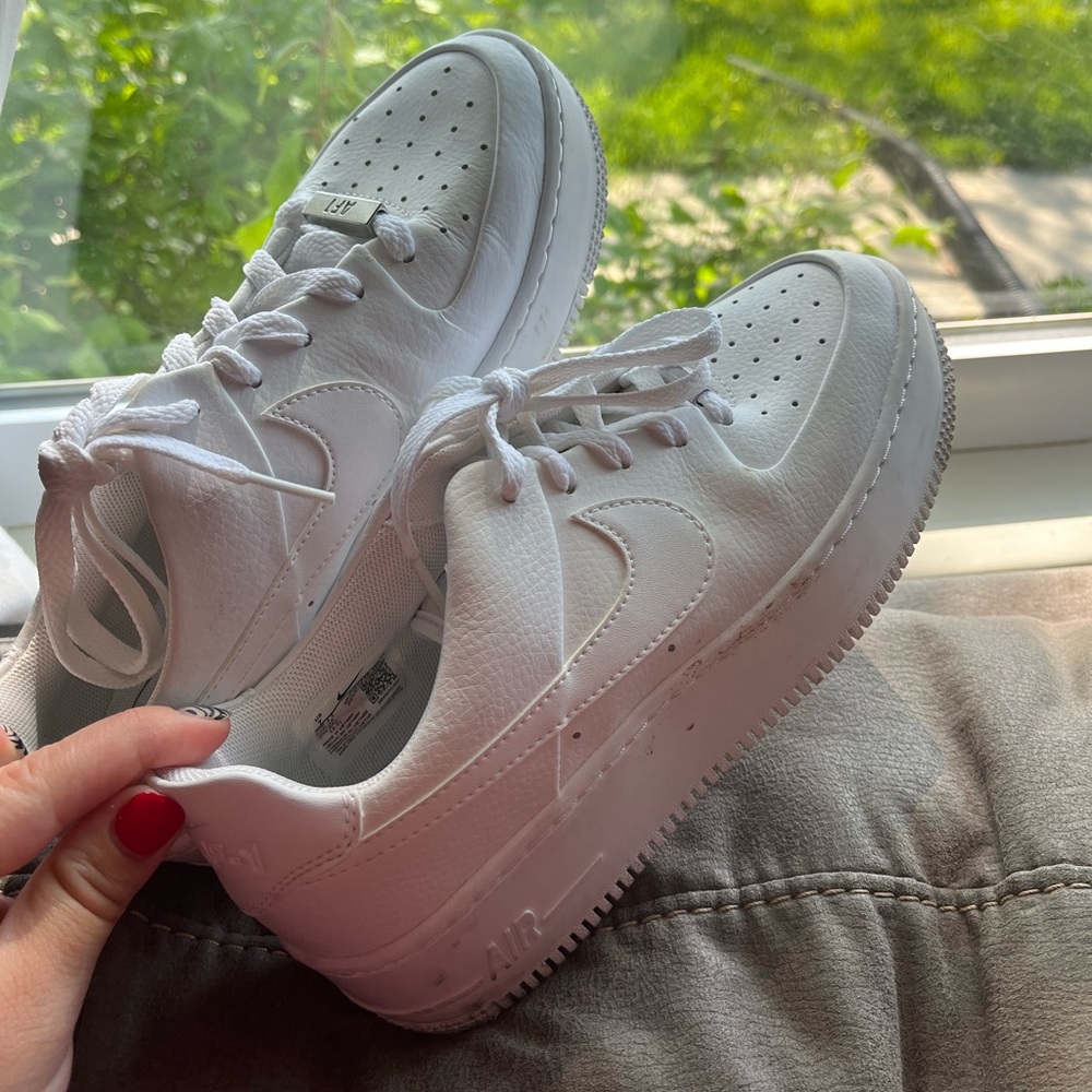 Nike AF-1 air size 7 like new Air Force sage low